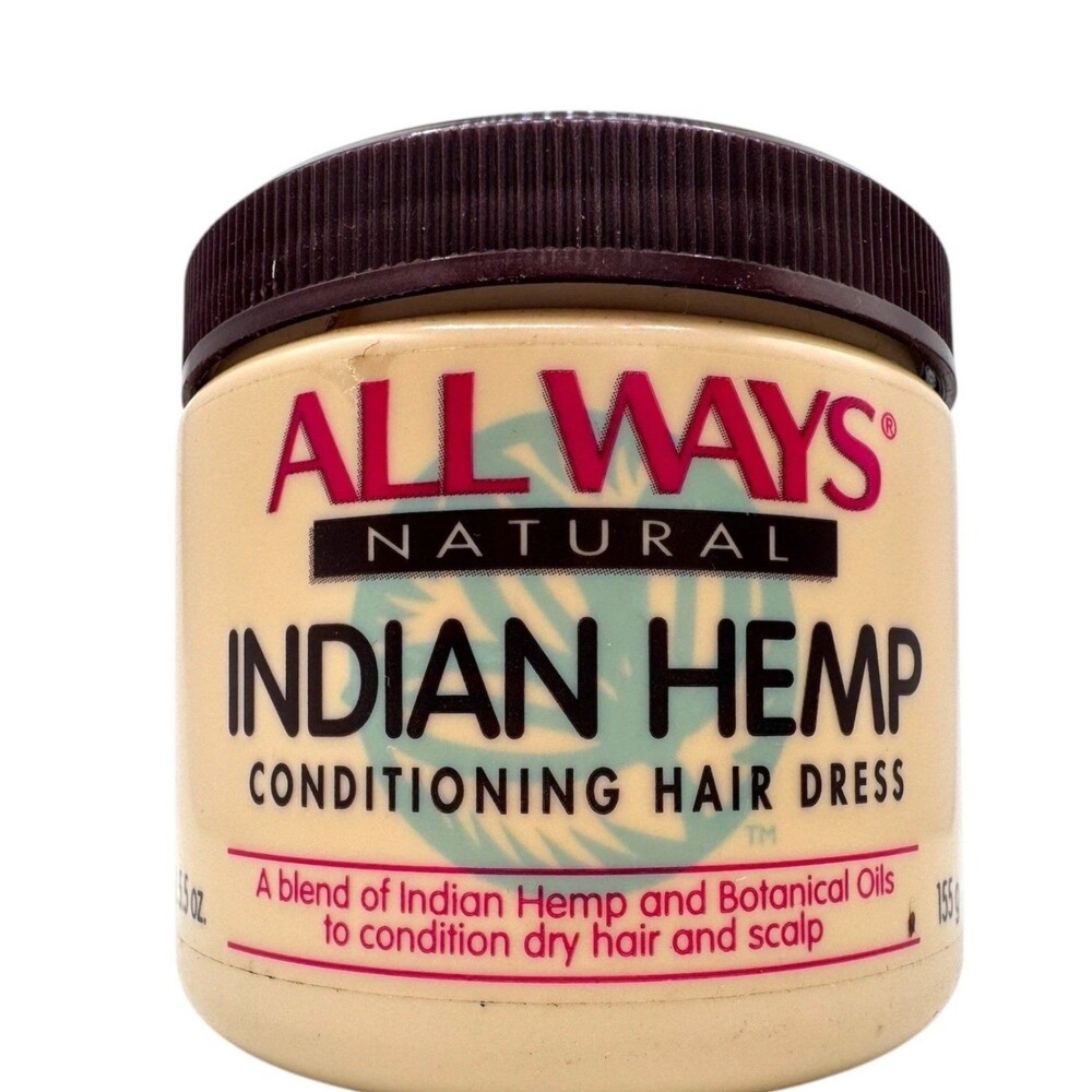 All Ways Natural Indian Hemp Conditioning Hair Dress 5.5 Ounces